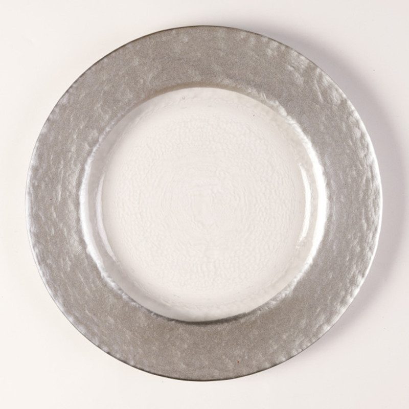 Wholesale Glass Charger Plate PZ-029 - Image 2